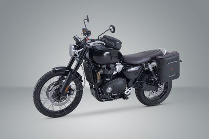 SW-MOTECH Compleet pakket - WP V-LOC (16 L) - Met steun Zadeltassen