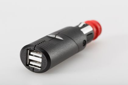 Chargeur High-Tech SW-MOTECH Double port USB avec prise Universel Ref : SWM00255A / EMA.00.107.12200 