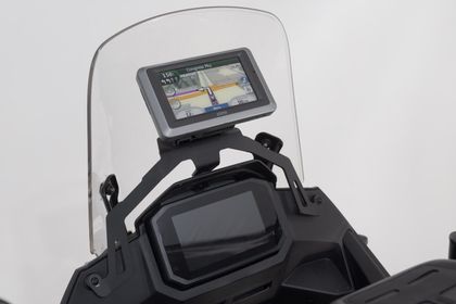 SW-MOTECH For Cockpit - Black GPS holder Ref : SWM00373A / GPS.01.070.10000/B HONDA 750 XL 750 TRANSALP - 2023 - 2024