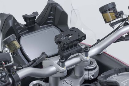 SW-MOTECH For Handlebar - Black GPS holder Ref : SWM00383A / GPS.22.646.10201/B 