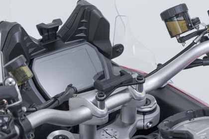 SW-MOTECH For Handlebar - Black GPS holder