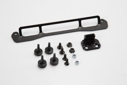 SW-MOTECH Für Shad-Platte auf ADVENTURE-RACK - Schwarz Gepäckbefestigungssatz Universell Ref : SWM00386A / GPT.00.152.35700/B 