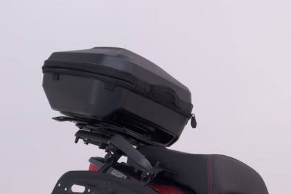 SW-MOTECH URBAN ABS - Met steun - Zwart Topkoffer