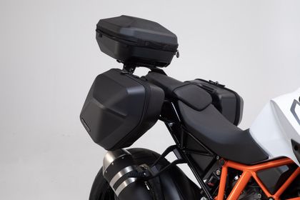 SW-MOTECH URBAN ABS - Met steun - Zwart Topkoffer