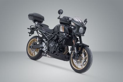 SW-MOTECH URBAN ABS - Met steun - Zwart Topkoffer