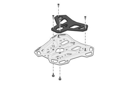 Top case SW-MOTECH URBAN ABS - Avec support - Noir