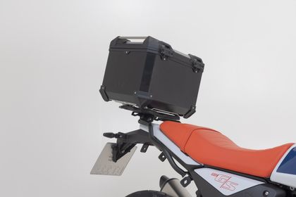 SW-MOTECH TRAX ADV - Met steun - Zwart Topkoffer