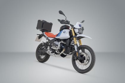 SW-MOTECH TRAX ADV - Met steun - Zwart Topkoffer