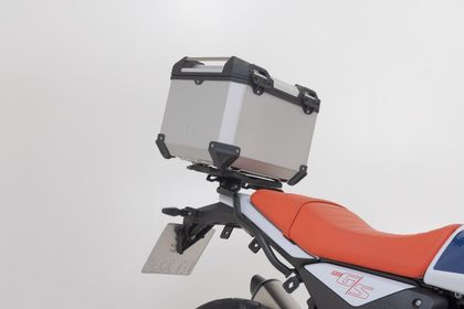 SW-MOTECH TRAX ADV - Met steun - Geanodiseerd Grijs Topkoffer