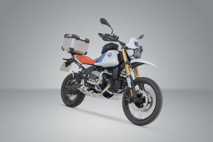 SW-MOTECH TRAX ADV - Met steun - Geanodiseerd Grijs Topkoffer