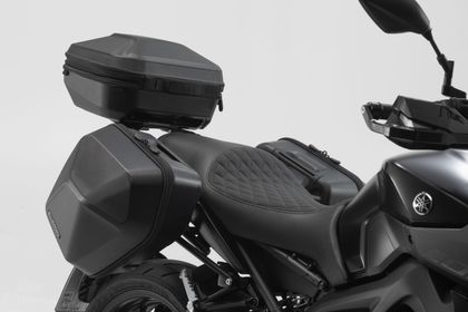 SW-MOTECH URBAN ABS - Met steun - Zwart Topkoffer