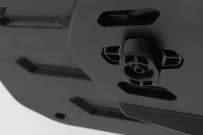 SW-MOTECH URBAN ABS - Met steun - Zwart Topkoffer