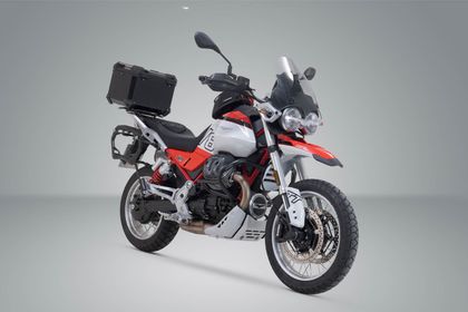 SW-MOTECH TRAX ADV - Met steun - Zwart Topkoffer