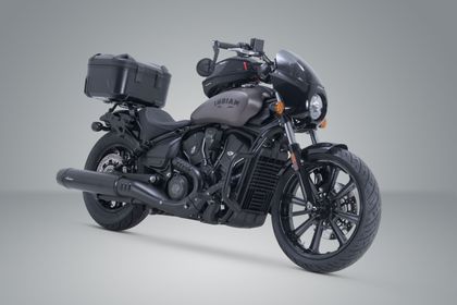 SW-MOTECH DUSC L - Met steun - Zwart Topkoffer