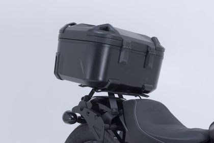 SW-MOTECH DUSC L - Met steun - Zwart Topkoffer