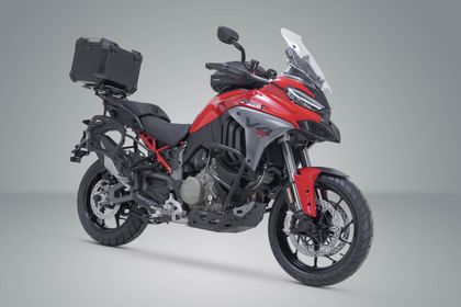 SW-MOTECH TRAX ADV - Met steun - Zwart Topkoffer