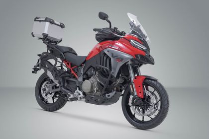 SW-MOTECH TRAX ADV - Met steun - Grijs Topkoffer