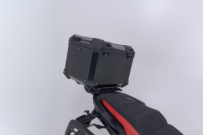 SW-MOTECH TRAX ADV - Met steun - Zwart Topkoffer