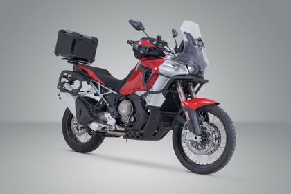 SW-MOTECH TRAX ADV - Met steun - Zwart Topkoffer