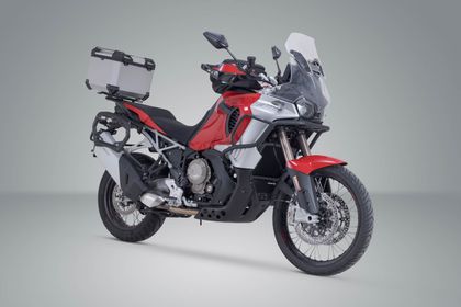 SW-MOTECH TRAX ADV - Met steun - Grijs Topkoffer