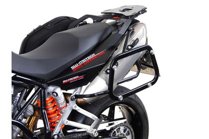 SW-MOTECH Für AERO ABS Koffer auf EVO Träger Gepäckbefestigungssatz Universell
