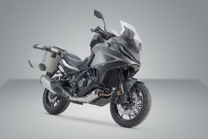SW-MOTECH Compleet TRAX ADV Kit (45/45 L) - Zilver Zijkoffer