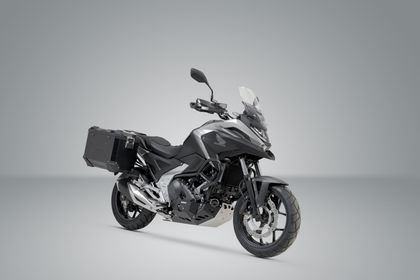 SW-MOTECH Compleet TRAX ADV Kit (45/45 L) - Zwart Zijkoffer