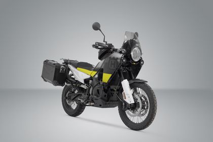 SW-MOTECH Compleet TRAX ADV Kit (45/37 L) - Zwart Zijkoffer