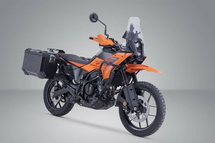 SW-MOTECH Compleet TRAX ADV Kit (45/45 L) - Zwart Zijkoffer