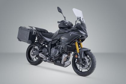 SW-MOTECH Compleet TRAX ADV Kit (37/37 L) - Zwart Zijkoffer