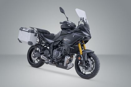 SW-MOTECH Compleet TRAX ADV Kit (37/37 L) - Grijs Zijkoffer