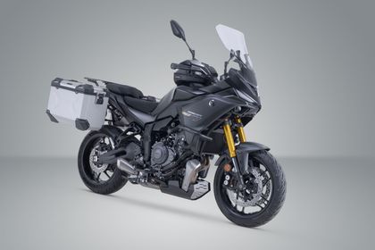 SW-MOTECH Compleet TRAX ADV Kit (45/45 L) - Grijs Zijkoffer
