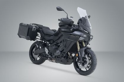 SW-MOTECH Compleet TRAX ADV Kit (45/45 L) - Zwart Zijkoffer