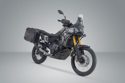 SW-MOTECH Komplettes DUSC-Kit (41/33 L) - mit Halterung - Schwarz Seitenkoffer