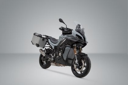 SW-MOTECH Compleet TRAX ADV Kit (37/37 L) - Grijs Zijkoffer