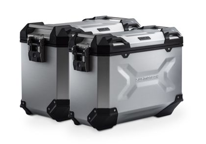 SW-MOTECH Komplettset TRAX ADV (37/45 L) - Silber Seitenkoffer Ref : SWM00840A / KFT.07.997.70001/S BMW 1200 R 12 G/S - 2025 - 2026