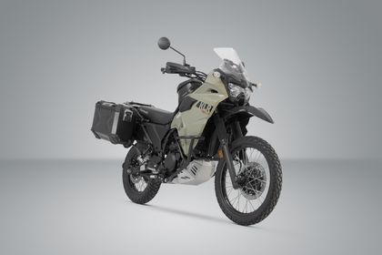 SW-MOTECH Compleet TRAX ADV Kit (45/37 L) - Zwart Zijkoffer