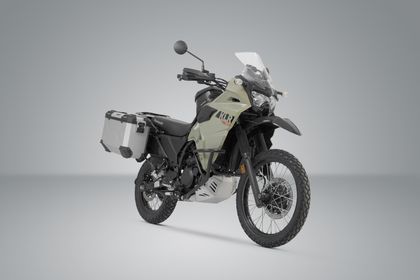 SW-MOTECH Compleet TRAX ADV Kit (45/37 L) - Grijs Zijkoffer