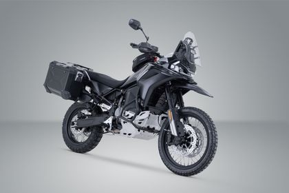 SW-MOTECH Compleet TRAX ADV Kit (45/37 L) - Zwart Zijkoffer