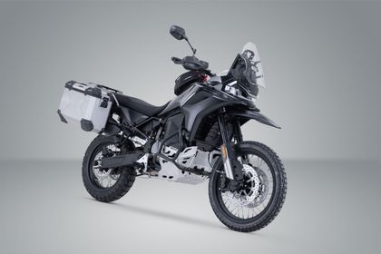 SW-MOTECH Compleet TRAX ADV Kit (45/37 L) - Zilver Zijkoffer