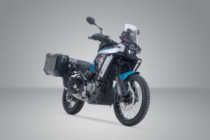 SW-MOTECH Compleet TRAX ADV Kit (45/37 L) - Zwart Zijkoffer