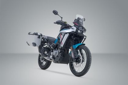SW-MOTECH Compleet TRAX ADV Kit (45/37 L) - Zilver Zijkoffer
