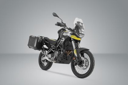 SW-MOTECH Compleet TRAX ADV Kit (45/37 L) - Zwart Zijkoffer