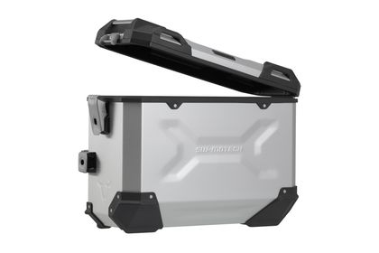 SW-MOTECH Compleet TRAX ADV Kit (45/37 L) - Grijs Zijkoffer