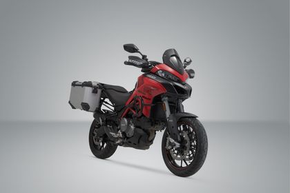 SW-MOTECH Compleet TRAX ADV Kit (37/37 L) - Grijs Zijkoffer