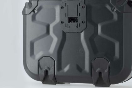 SW-MOTECH Compleet DUSC Kit (33/33 L) - met steun - Zwart Zijkoffer