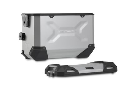 SW-MOTECH Compleet TRAX ADV Kit (45/37 L) - Zilver Zijkoffer