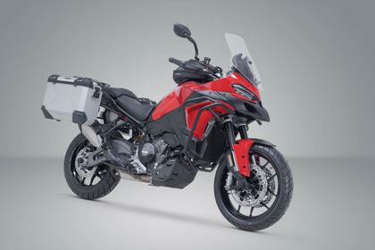 SW-MOTECH Compleet TRAX ADV Kit (45/37 L) - Zilver Zijkoffer