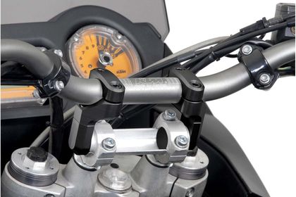 SW-MOTECH adjustable Ø 28 mm Handlebar riser