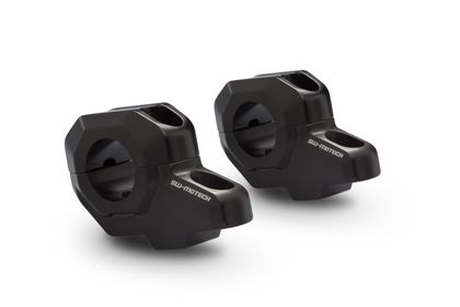 SW-MOTECH With offset Ø 28 mm - H=30 - Retract of 22 mm Handlebar riser Ref : SWM00918A / LEH.00.039.23100/B 
